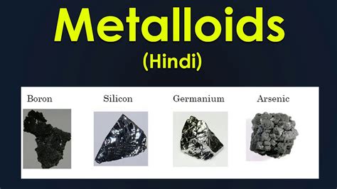 Metalloids 23 (Hindi) - YouTube