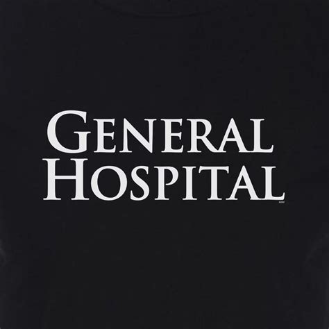 General Hospital Logo Adult Short Sleeve T-Shirt – ABC Shop