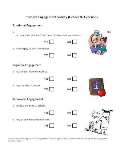 18+ Student Engagement Survey Templates in PDF | DOC | Free & Premium Templates