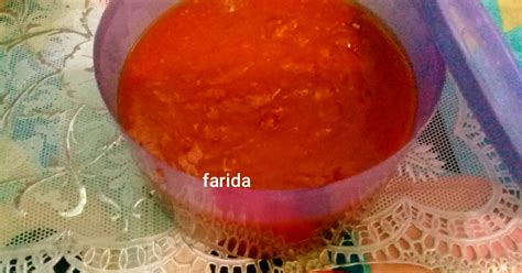 Resep Saus Tomat Homemade oleh farida Sulthan 🇮🇩 (IG. Malika02782 ...