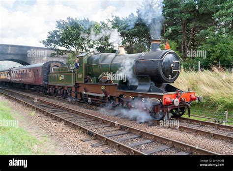 A steam locomotive at a North Norfolk Railway steam gala Stock Photo ...