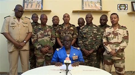 Jul 27 - Niger taken over in coup yesterday