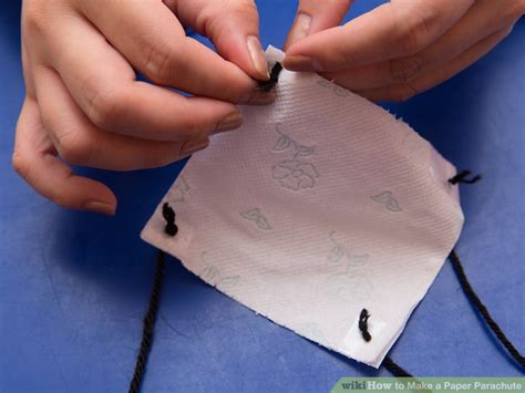 How to Make a Paper Parachute (with Pictures) - wikiHow