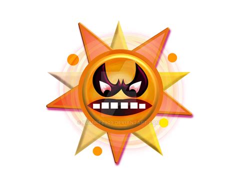 Angry Sun (Super Mario Bros 3) by ramirez909 on DeviantArt