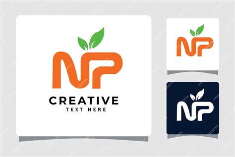 Premium Vector | NP logo design