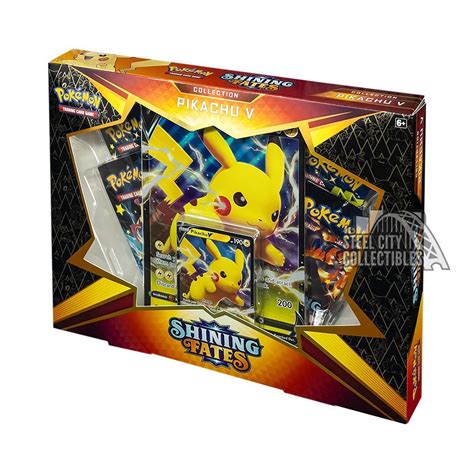 Pokemon Shining Fates Pikachu V Box | Steel City Collectibles