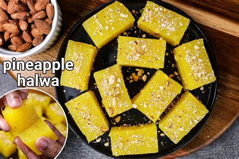 pineapple halwa recipe | pineapple delight | pineapple sweet or meetha