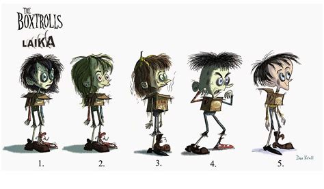 The Boxtrolls: 40 Original Concept Art Collection