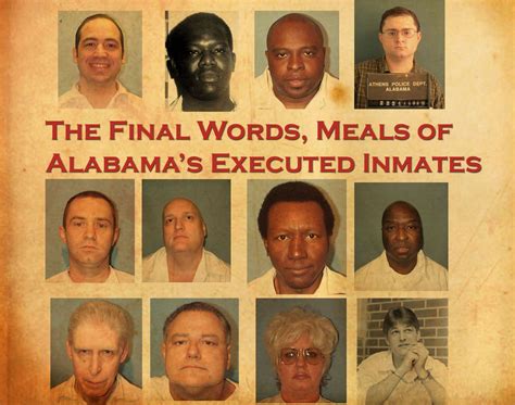 Alabama executions: Last words and requests on Alabama's death row - al.com