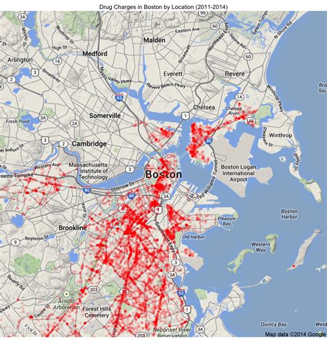 Exploring Boston Open Crime Data with GGMap