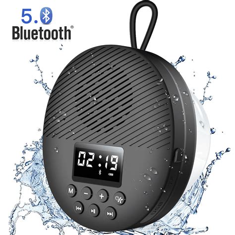 AGPTEK Portable Bluetooth Speaker, Black, SRS2B - Walmart.com