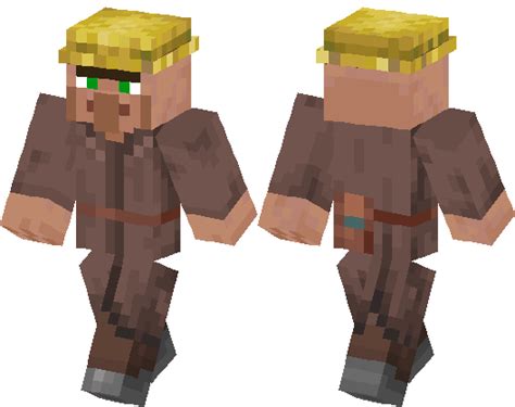 Farmer Villager (Minecraft 1.14) | Minecraft Skin | Minecraft Hub