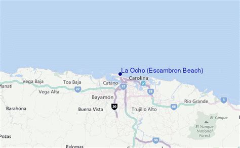 La Ocho (Escambron Beach) Surf Forecast and Surf Reports (Puerto Rico ...