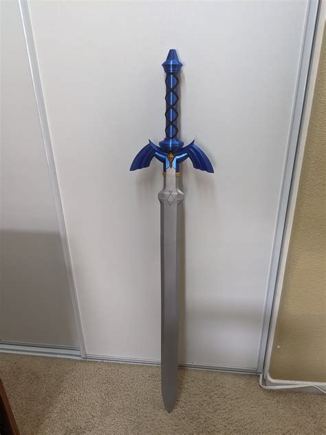 Life Size Master Sword 3D Printed Kit Legend of Zelda Breath of the ...