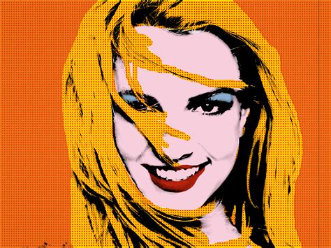 DStyles' Blog: Britney Spears Andy Warhol Pop Art