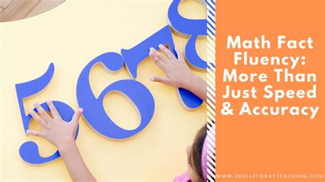 Math Fact Fluency: Simple Steps to Help Students Become More Fluent ...