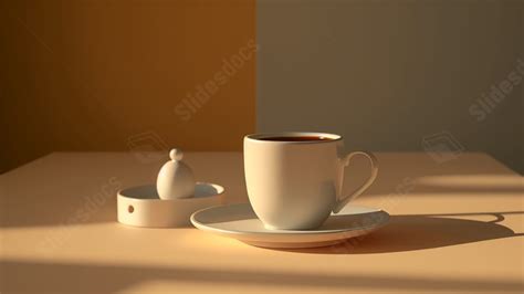 Coffee Leisure Afternoon Tea Powerpoint Background For Free Download - Slidesdocs