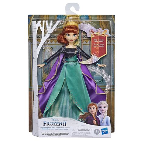 New Frozen 2 singing dolls: Elsa in white dress and Anna Queen from Hasbro - YouLoveIt.com