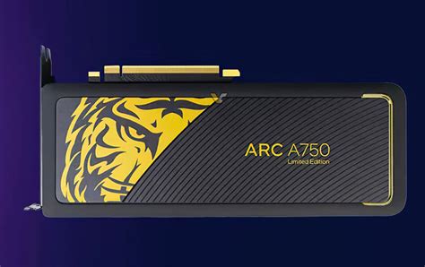 อินเทลเปิดตัว Intel Arc A750 Limited ‘Gold’ Edition รุ่นพิเศษวางจำหน่ายในประเทศจีน | Vmodtech ...