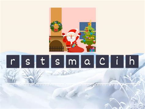 Christmas - Anagram