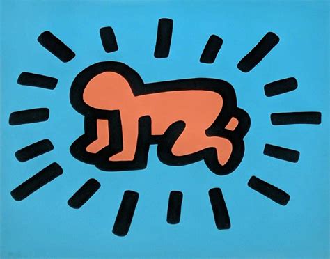 Keith Haring | RADIANT BABY (FROM ICON SERIES) (1990) | Artsy