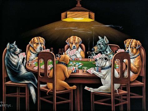 Dogs Playing Poker Wallpapers - Top Free Dogs Playing Poker Backgrounds ...