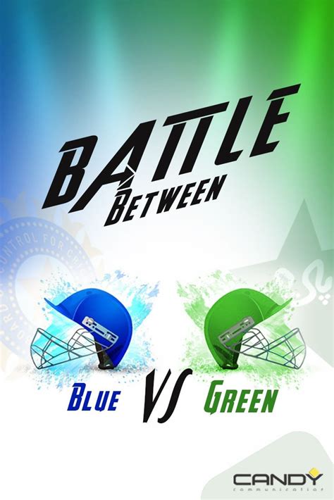 The battle between Blue Vs Green will hook every Indian to the screens! #GoTeamIn… | Digital ...