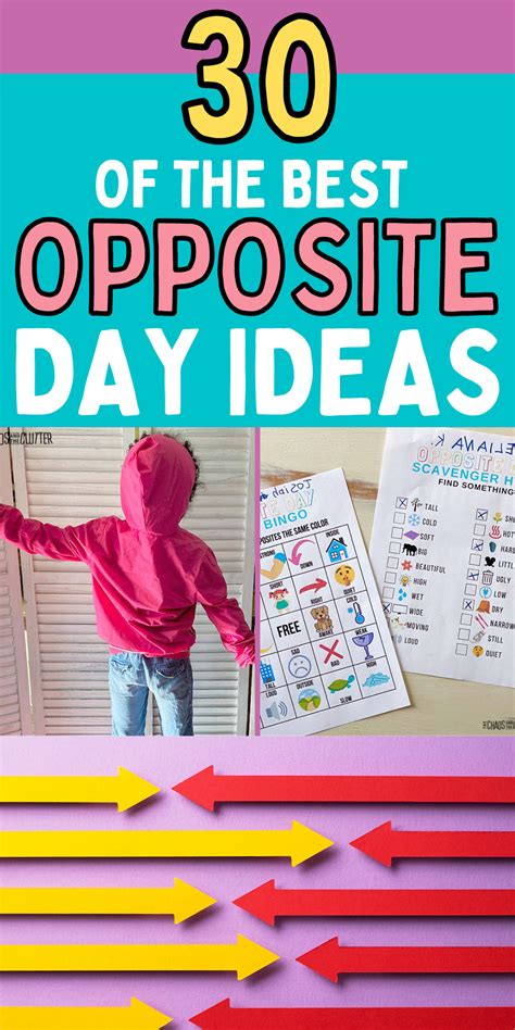 Tips for having a fun opposite day! Learn how to have an opposite day with the kids! Super fun ...