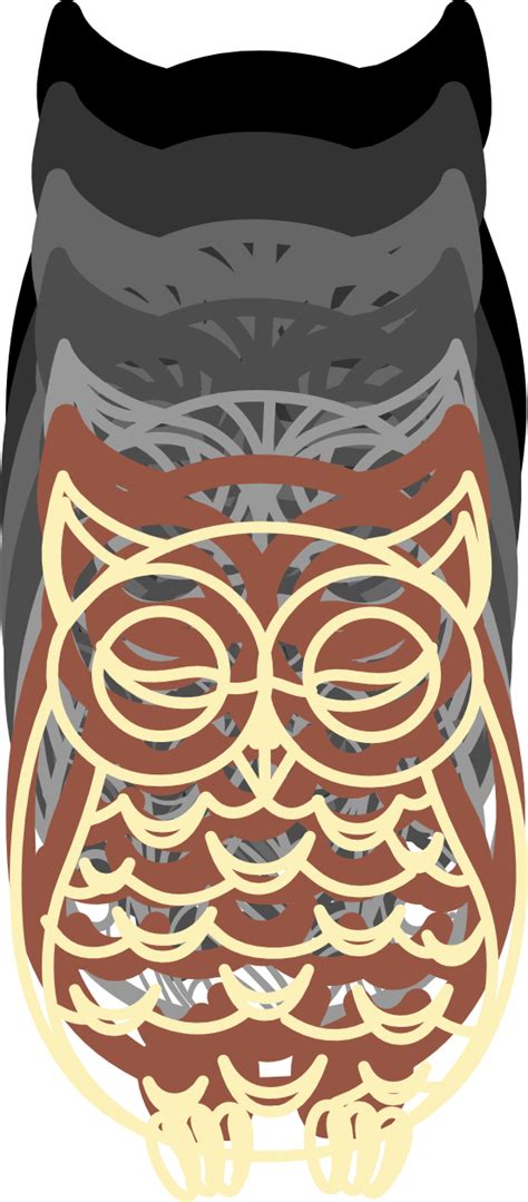 Owl Mandala Svg 3d Owl Mandala Layered Owl Svg Owl Png 571983 - Vrogue