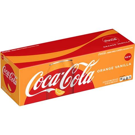 Coca-Cola Orange Vanilla Cola 12Pk | Hy-Vee Aisles Online Grocery Shopping