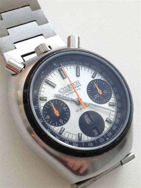 Citizen Bullhead Chronograph - Men's Wristwatch - 1973 - Catawiki