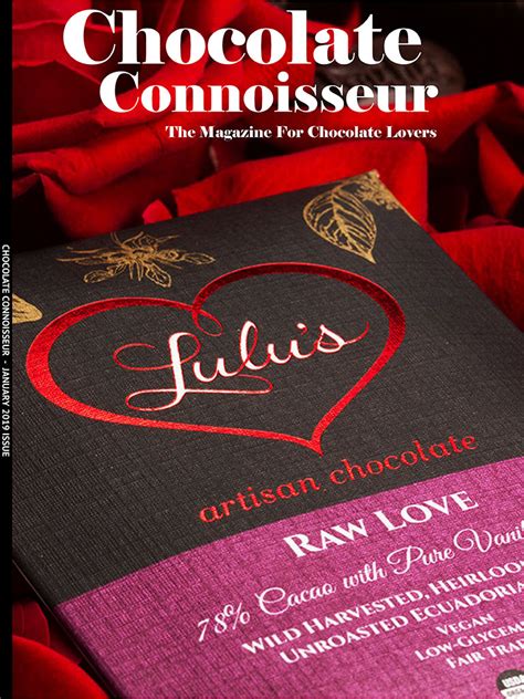 Chocolate Connoisseur Magazine January 2019 Issue - Chocolate Connoisseur Magazine