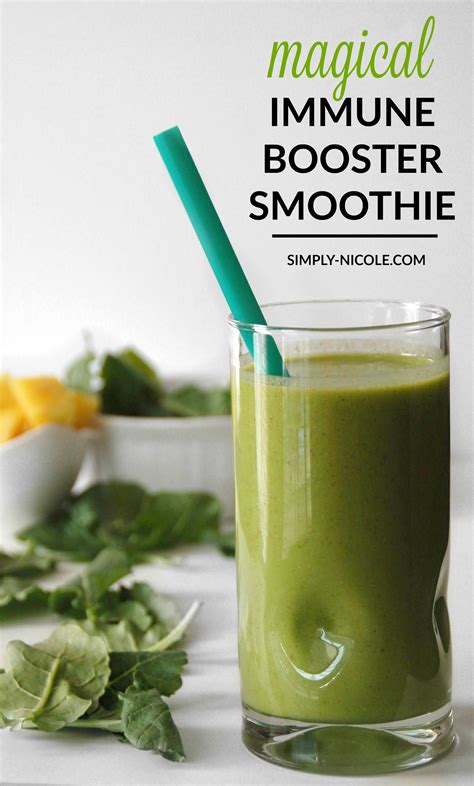 Magical Immune Booster Smoothie - Simply Nicole