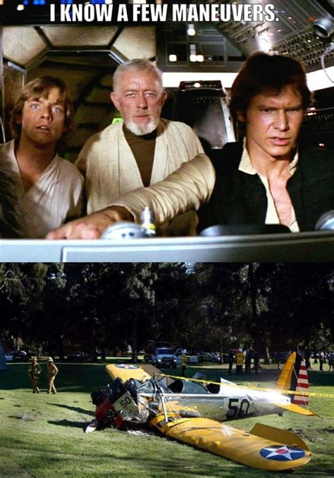 Internet users post series of hilarious memes after Harrison Fords plane crash | Daily Mail Online