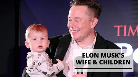 Info & Pictures of Elon Musk and His Wife and Children - Celebritopedia