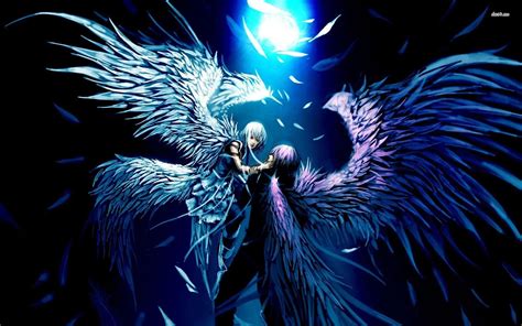 Anime Wallpaper Angel And Demon / Angel Demon 1635278 - Georges Bler