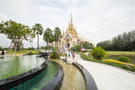 Wat Non Temple, Nakhon Ratchasima, Thailand Editorial Photography ...