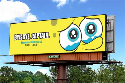 Stephen Hillenburg Digital Billboard Tribute :: Behance