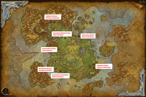 Druid Forms Rare Locations : r/wow