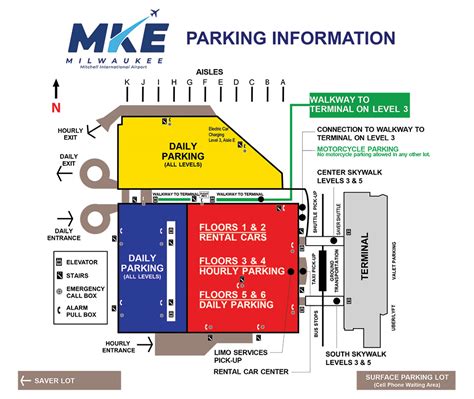 Milwaukee General Mitchell Airport Map - Elita AnneCorinne