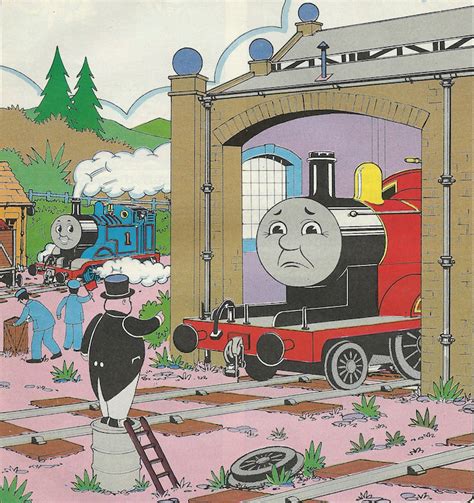 James and the Troublesome Trucks (magazine story) | Thomas the Tank ...