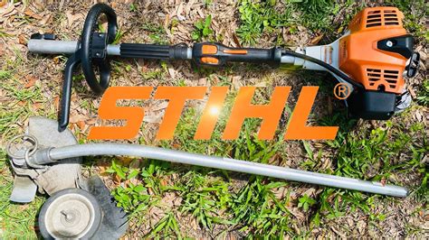 Km94 Stihl Edger Attachment POV - YouTube