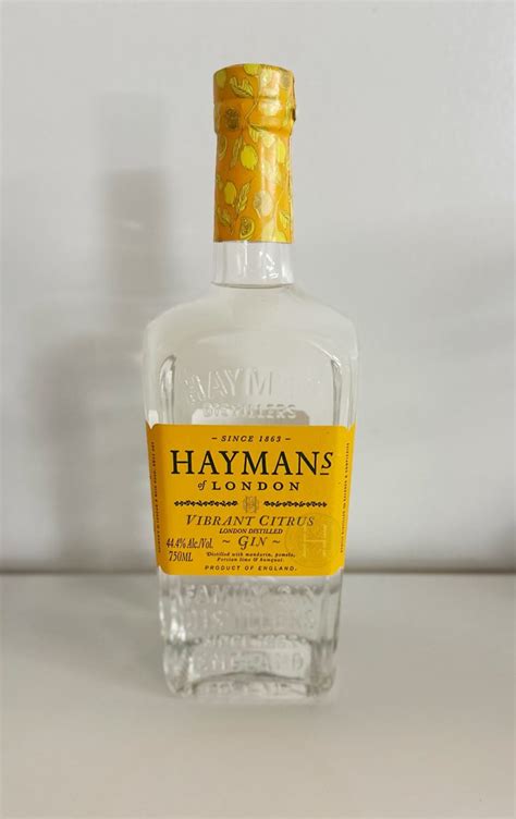 Hayman's Vibrant Citrus Gin | Gin Review, Tasting Notes and Serves