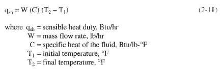 Sensible Heat - Oil & Gas Process Engineering