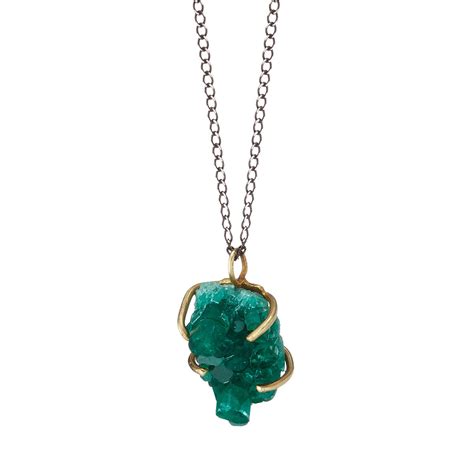 Emerald Crystal Necklace | emerald crystal necklace, emerald necklace | UncommonGoods