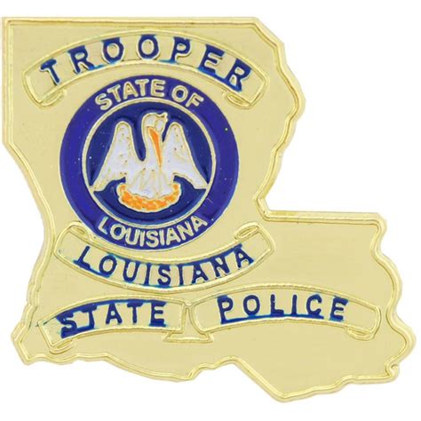 Louisiana State Police Badge Pin 1 - Etsy