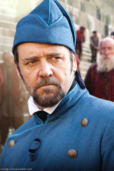 Russell Crowe movie still from Les Miserables - Les Miserables (2012 ...