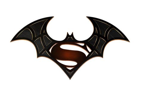 James Poai Digital Art: Batman vs Superman Logo 2015