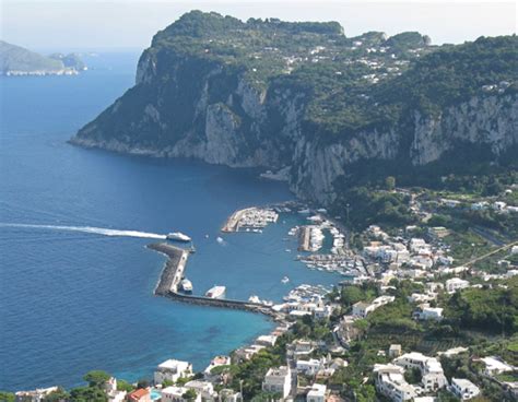 Marina Grande in Capri Italy - Port of Capri and Ferry Terminal