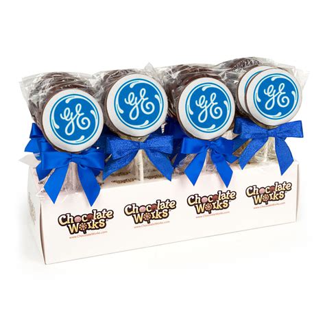 Personalized Add Your Logo Milk Chocolate Lollipops - JustCandy.com